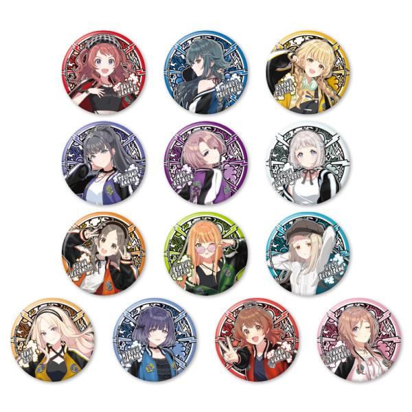 学園アイドルマスター『Wild TUNE』】描き下ろし缶バッジ（全13種