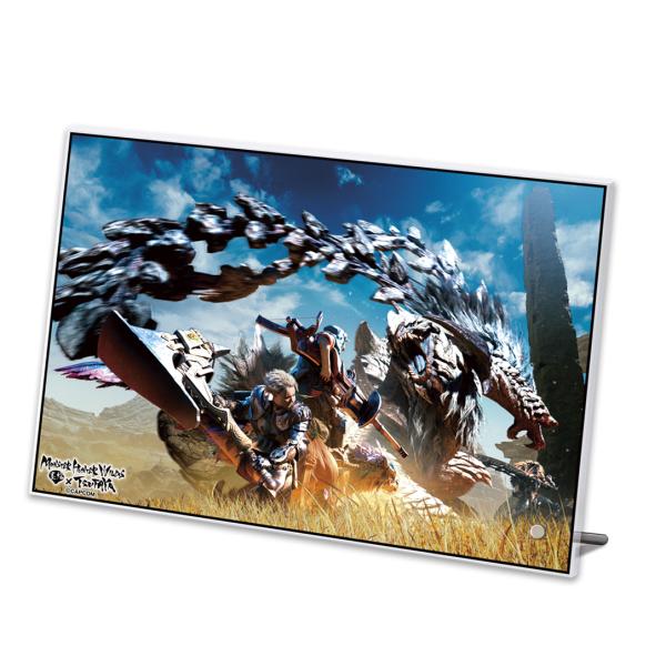 モンスターハンターワイルズ』×墨絵SHOP】キラ箔アクリルプレート（全5