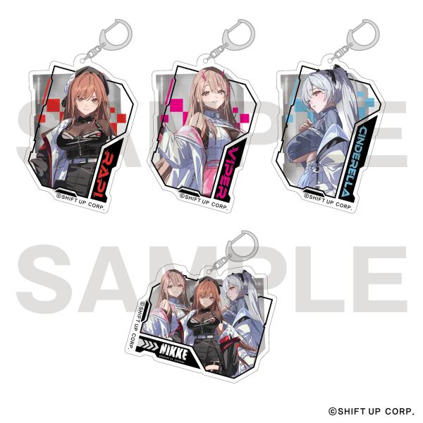 勝利の女神：NIKKE】アクリルキーホルダー（ブラインド4種） : TSUTAYA