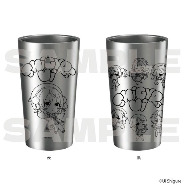【『しぐれうい』POP UP SHOP】ステンレスタンブラー