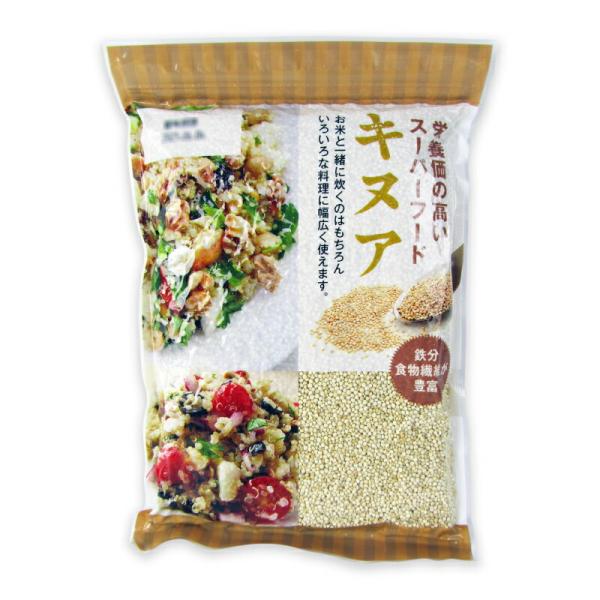 キヌアは南米の高地で数千年前から食べられてきた雑穀です。ペルー産の良質なキヌア100%。業務用にも対応できる大容量タイプ。お米と一緒に炊くのはもちろん、いろいろな料理に幅広く使えます。