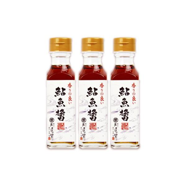 まるはら 原次郎佐衛門 鮎魚醤 115ml 3本 にっぽん津々浦々 通販 Paypayモール
