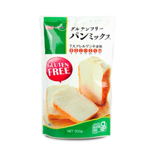 用意いただくものは、「ドライイースト」、「キャノーラ（サラダ）油」と「水」だけ！グルテンフリーのパンを、ご家庭のホームベーカリーやオーブンで簡単に作ることができます。7大アレルゲン不使用（卵・乳・小麦・そば・落花生・えび・かに）