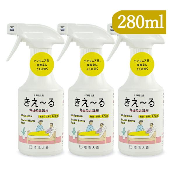 環境微生物群（乳酸菌等）を発酵・培養した「善玉活性水」から生まれたバイオ消臭液です。アンモニア臭などのイヤな臭いを消臭します。・無香／抗菌／無色透明