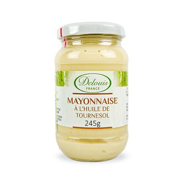 卵黄のコクと酸味のバランスがとれた素晴らしいマヨネーズです。フランス国内で放し飼いされ、オーガニックの餌のみを食べて育てられた鶏が産んだ卵（フランス国内基準：コード0の有機卵）とオーガニック原材料で作られています。