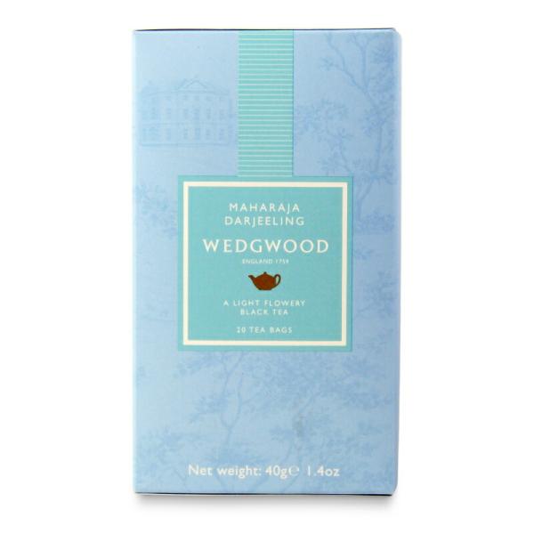 他サイト： WEDGWOOD ウェッジウッド マハラジャダージリン ティーバック 20P ／ 水 ソフトドリンク お茶 茶葉 ティーバッグ 紅茶 ダージリン マハラジャ 紅茶のシャンパンの商品画像