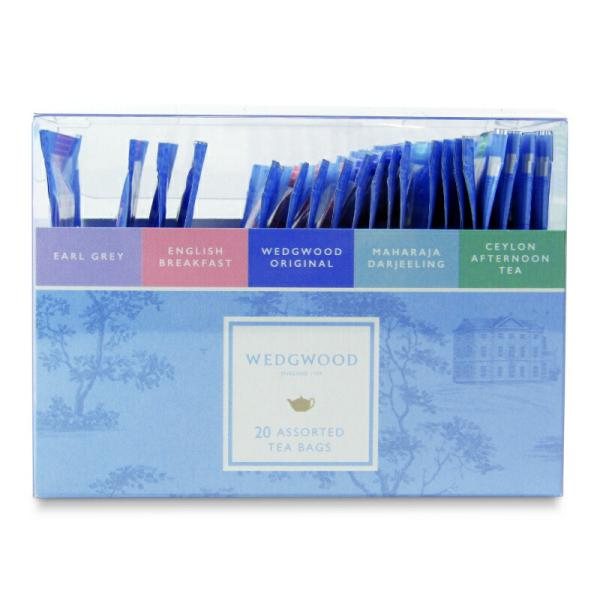 WEDGWOOD ウェッジウッド シグニチャー アソート ティーバック 20P ／ 水 ソフトドリンク お茶 茶葉 ティーバッグ 紅茶 アールグレイ