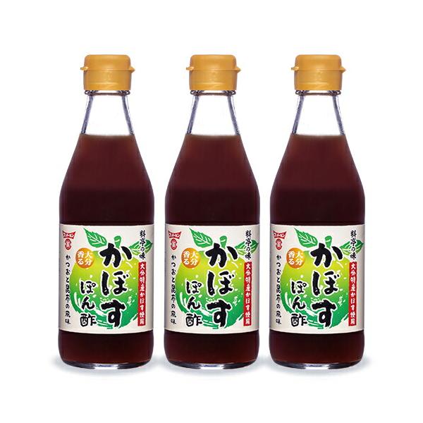 大分特産のかぼすがスッキリと香り、かつおと昆布の風味がきいた、味わい深いまろやかなぽん酢です。かぼす果汁をふんだんに使用しています。香料に頼らないかぼすの風味がお楽しみいただけます。鍋物、焼魚、ぎょうざ、揚げ物、サラダなど四季を通じてお使い...