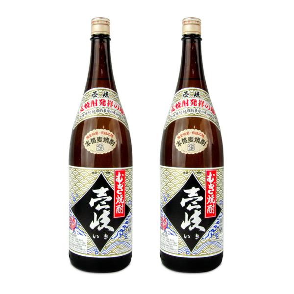 玄海酒造 壱岐 25度 1.8L 麦焼酎 × 2本