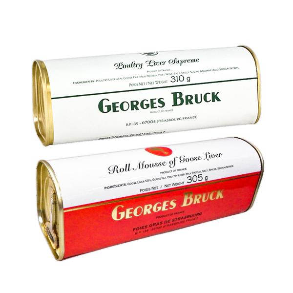 ガチョウの肝臓を55%（他は家禽類の肝臓）使用した成形フォアグラです。濃厚でクリーミーなムース仕立てです。本格的な香りとコクがしっかりと楽しめます。世界三大珍味のひとつフォアグラがご自宅で手軽に楽しめます。フォアグラの濃厚な味はワインのお供...