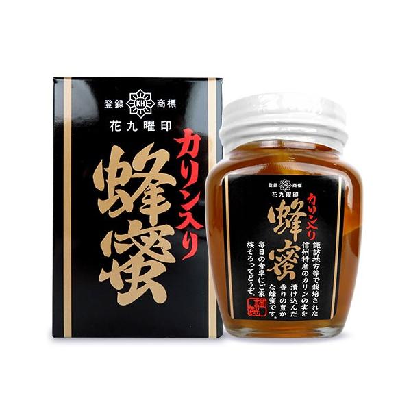 原田商店 花九曜印 かりん入り蜂蜜 350g