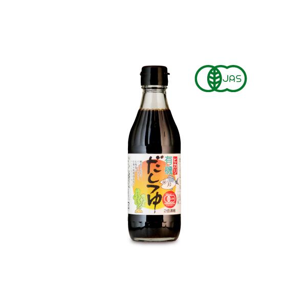 鰹節と昆布のだしのうまみと有機醤油、有機米醗酵調味料をベースに仕上げました。・有機JAS認証が取れた有機JASマーク付き商品です。・国産有機丸大豆（分別生産流通管理済み）、小麦より醸造し、熟成させた有機本醸造醤油、国産有機米、米麹より醸造し...
