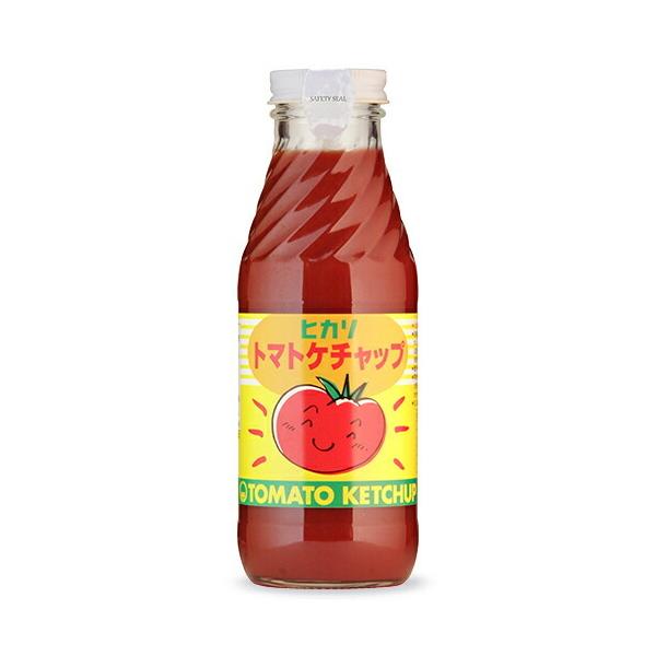 真っ赤に完熟した海外産有機トマトと国産有機トマトを使用したトマトケチャップです。有機トマトが持つ自然の甘みを生かして甘口に仕上げています。
