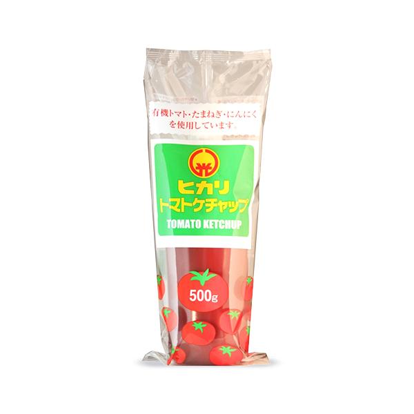 ヒカリ トマトケチャップ 500g × 3個　チューブ　光食品 （定期購入も選べます！）