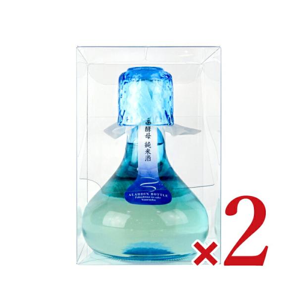 ほまれ酒造 うつくしま夢酵母 純米酒アラジンボトル 300ml × 2本