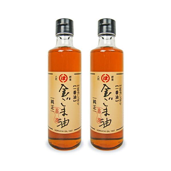 堀内製油 金ごま油 純正 一番油 瓶 250g × 2本 :horiuchi-kin250-2s:にっぽん津々浦々 通販  