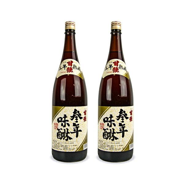 歳月のみが造りだす味・こく・香りまろやかで口当たりの良い本味醂蔵内に眠り続けて三ケ年甘強参年味醂は良質のもち米を低温で、また長期（ニケ月）もろみにより醸造した味醂を三年という期間貯蔵し、味の熟成をはかった本味醂です。