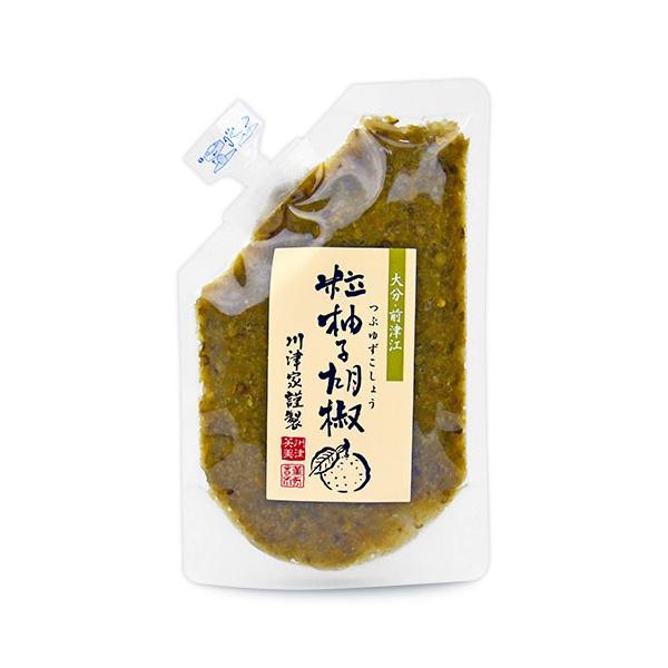 川津食品 粒柚子胡椒 (青) 100g 川津家謹製