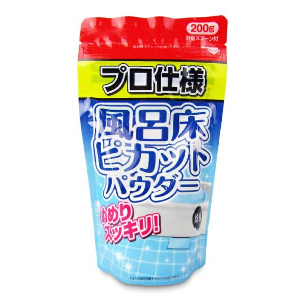 他サイト： 木村石鹸工業 風呂洗剤 風呂床ピカットパウダー 200gの商品画像