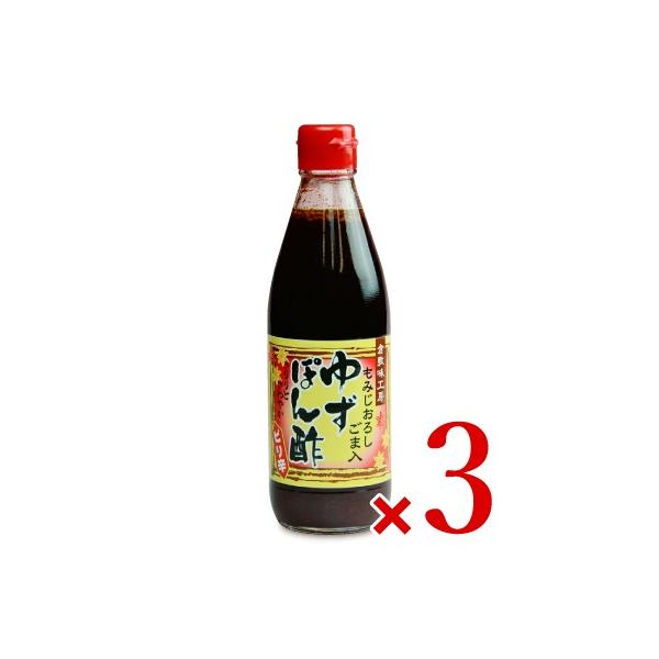 本醸造醤油にかつお、しいたけの旨味を加え、ゆずの香り高いぽん酢です。たっぷりのピリ辛もみじおろしを加えて、後味をきりりとさ わやかに仕上げました。化学調味料、保存料を一切使用していない自然の味を大切にした無添加の商品です。