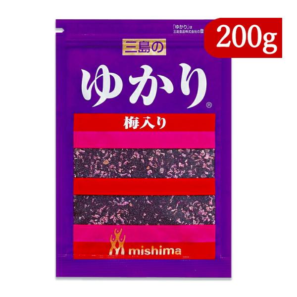 メール便選択可 三島食品 ゆかり 梅入り 200g 混ぜご飯の素 業務用 :mishima-uu200:にっぽん津々浦々 通販  