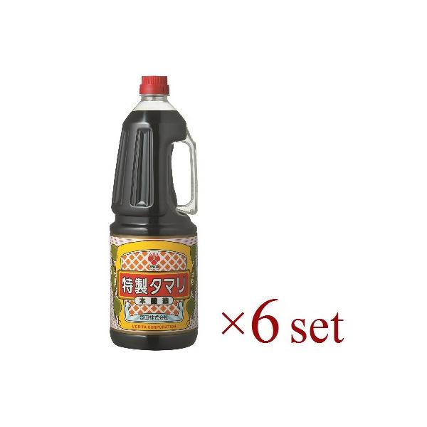 盛田 特製タマリ 1.8L × 6本 ペット たまり醤油