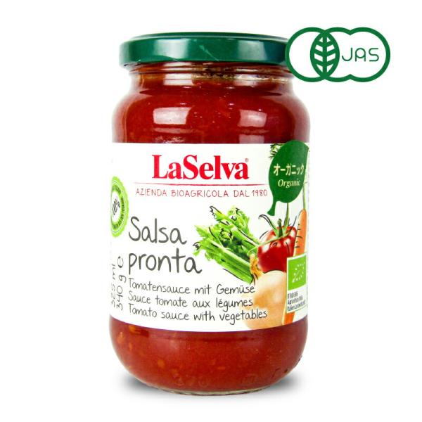 イタリア・トスカーナ地方でオーガニックにこだわり続けるラセルバ社のトマトソースです。トマトのフレッシュ感と野菜の旨みがお楽しみいただけます。パスタはもちろん、ピザやトマト料理のベースにお使いください。