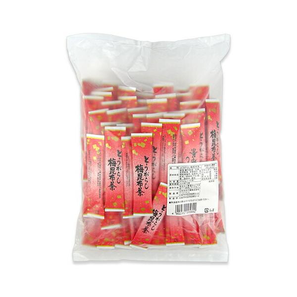 利尻昆布と梅をブレンドしたうめ昆布茶に粉末唐辛子を入れた、ピリ辛のうめ昆布茶粉末タイプです。スティックタイプのため持ち運びが便利で、あらゆる場面で手軽に利用できます。