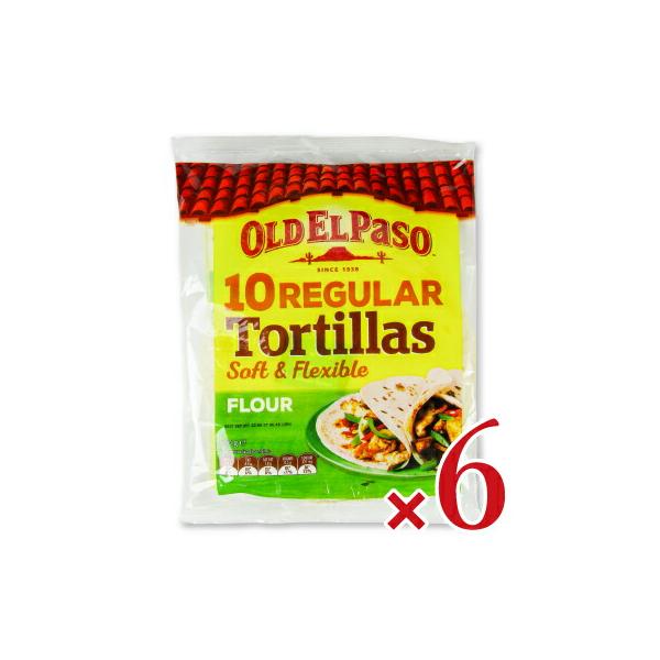オールドエルパソ フラワートルティーヤ 400g × 6袋