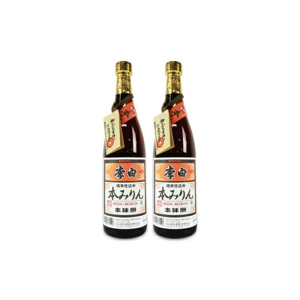 料理はもちろん、そのまま飲んでもおいしい本味醂通常の味醂の仕込み配合より麹を多く使用しているため、米由来のコクや旨味が強く、深い味わいです。
