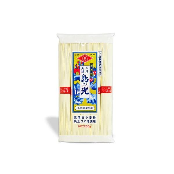 おためし1100円[メール便送料無料]小豆島手延素麺　島の光 上級赤帯 250g(50g×5束)×3袋(約7.5人前)