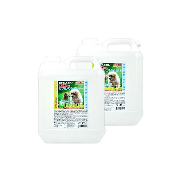 スーパーピュアラ SUPER PURE-LA 徳用 4L ペット用消臭剤 インクスネットワークス SUPRE PURE-LA スーパーピュアラ 徳用 4L × 2