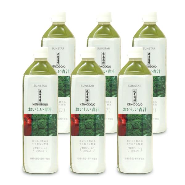 かつなべ様の専用　生きてる青汁5つ星　INVEL (バラ売り可) サンスター 健康道場 おいしい青汁 900g × 6本 ペットボトル 爆買