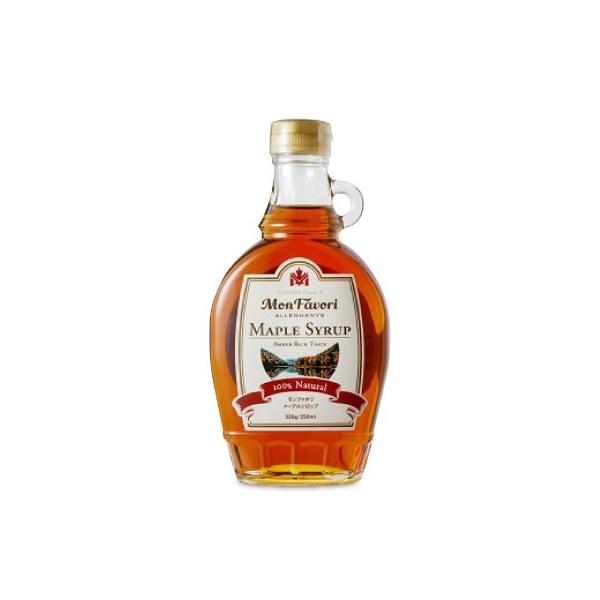 他サイト： メープルシロップ メイプルシロップ カナダ 富永貿易 モンファボリ 330g カナダグレードAの商品画像
