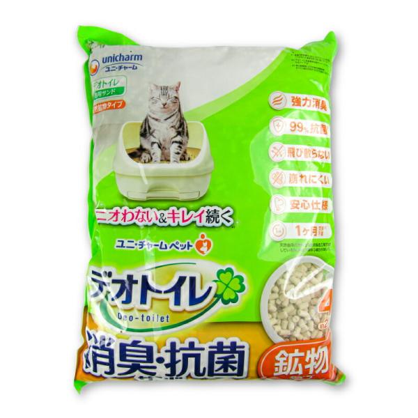 デオトイレ ユニ・チャーム デオトイレ消臭抗菌サンド 4L : にっぽん