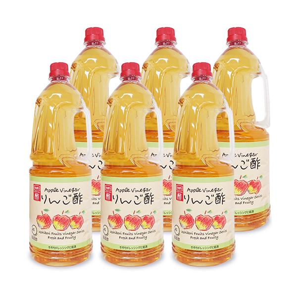 内堀醸造 りんご酢 1.8L 1800ml × 6本 業務用 爆買