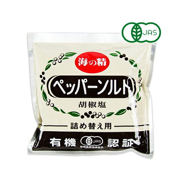 他サイト： 海の精 有機ペッパーソルト・詰め替え用 55gの商品画像