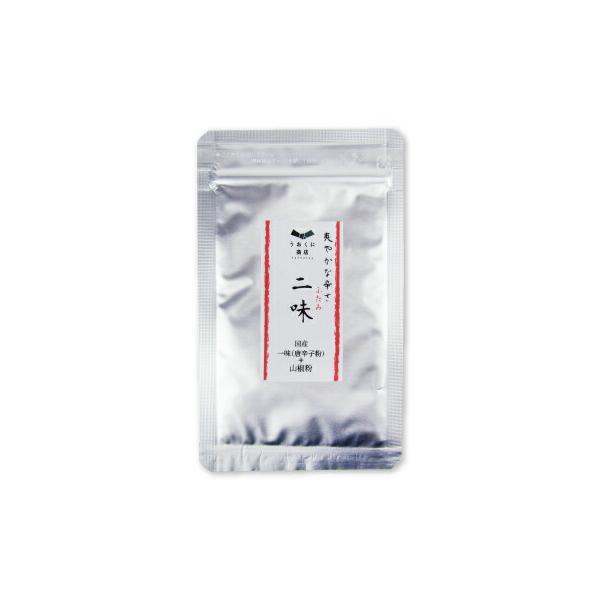 うおくに商店 紀州山椒唐辛子粉 二味 5g