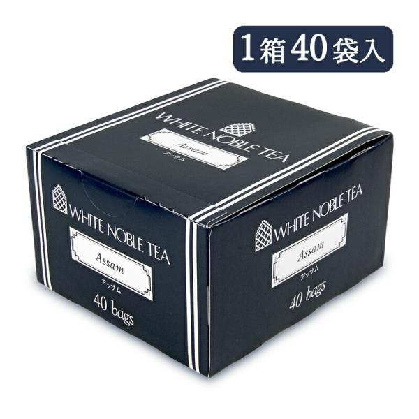 三井農林 ホワイトノーブル アッサム ティーバッグ 紅茶 40袋入 :wn-as22-40:にっぽん津々浦々 通販 
