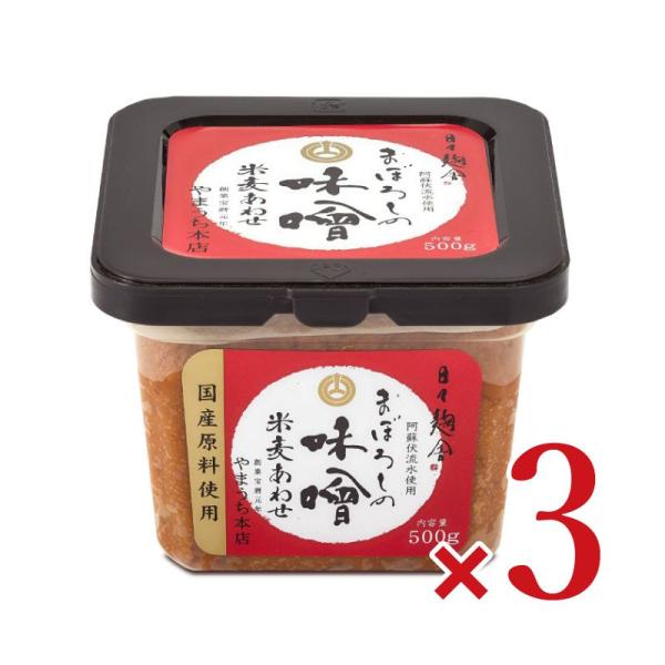 まぼろしの味噌 米麦あわせ 500g 山内本店