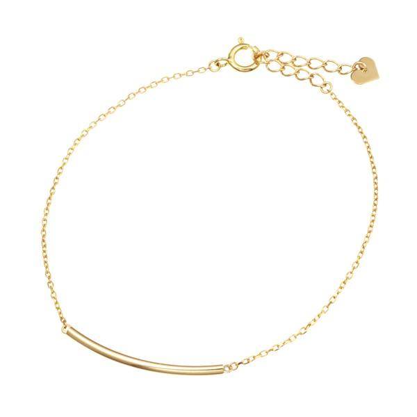 ジュエリーツツミ K10イエローゴールドブレスレット : ジュエリー