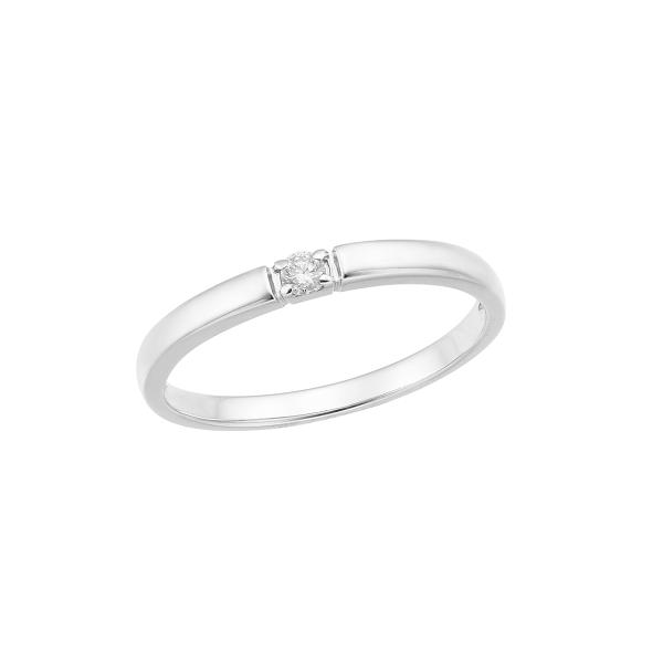 ジュエリーツツミ プラチナダイヤモンドリング（ピンキーリング