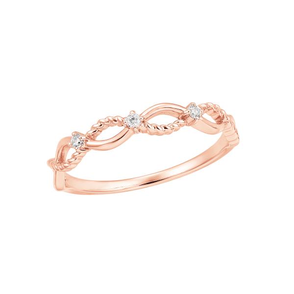 ジュエリーツツミ K10ピンクゴールドダイヤモンドリング