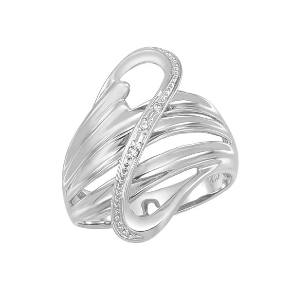 ジュエリーツツミ K10ホワイトゴールドダイヤモンドリング