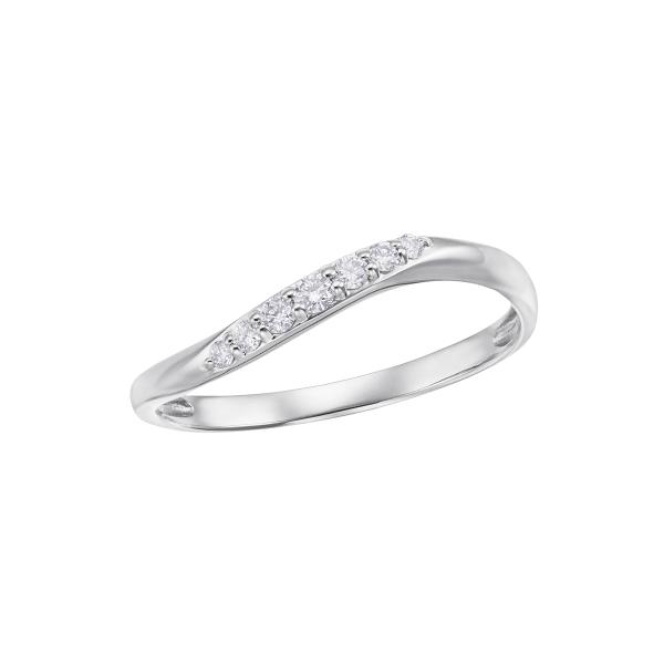 ジュエリーツツミ K10ホワイトゴールドダイヤモンドリング