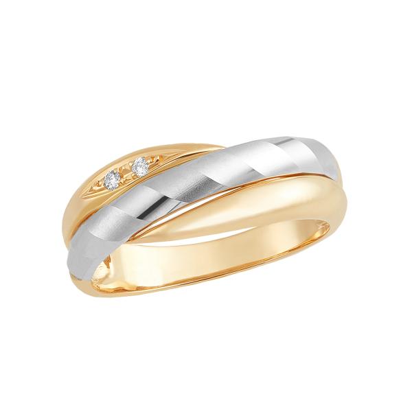 パーツ Columbus K18 Gold x Sterling Silver Ring tsutsumi_rfr437