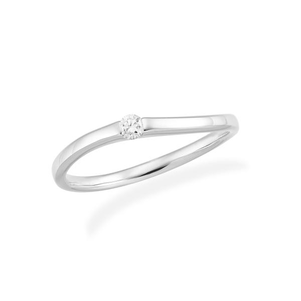 ジュエリーツツミ K14ホワイトゴールドペアリング : ジュエリーツツミ