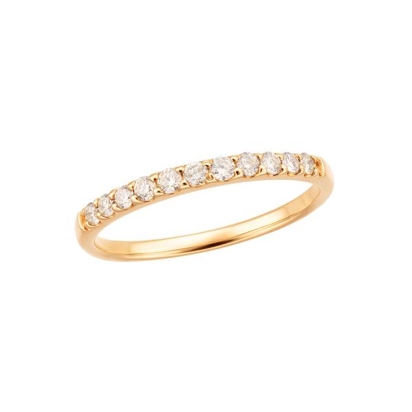 ジュエリーツツミ　18金イエローゴールド　ダイヤモンド　リング　#12 ジュエリーツツミ K18イエローゴールドダイヤモンドリング