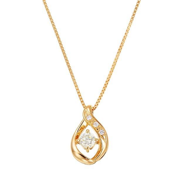 ジュエリーツツミ K18イエローゴールド鑑定書付ダイヤモンド