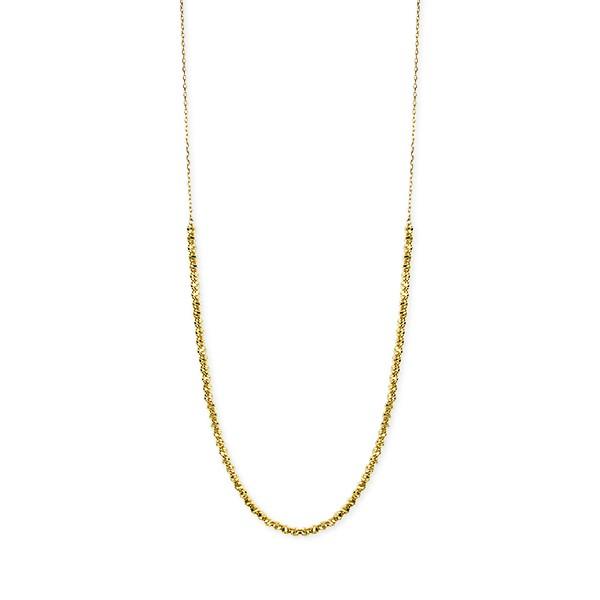 ジュエリーツツミ K18イエローゴールドロングネックレス : ジュエリー